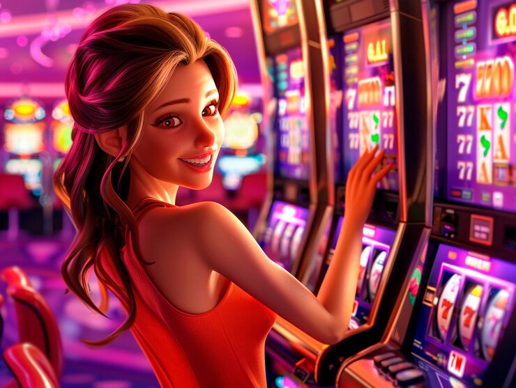 Mega Moolah game interface on psg77 slot mobile showing reel display, stake controls, and progressive jackpot ticker